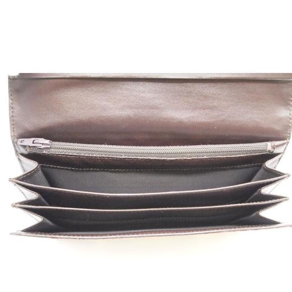 PRADA Prada Python Bi-fold Wallet Black - Picture 5 of 7